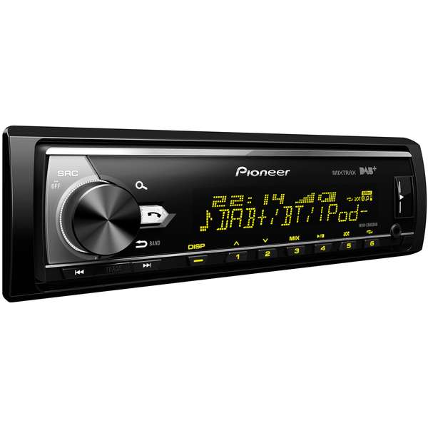 Player auto Pioneer MVH-X580DAB, 4 x 50 W, USB, RCA, AUX, DAB, DAB+, Bluetooth