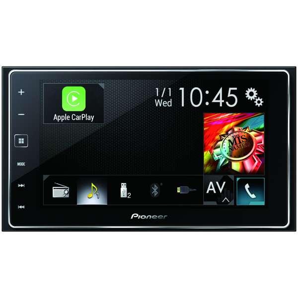 Sistem multimedia auto Pioneer, SPH-DA120, 6.2 inch, Bluetooth, Control Android si iPhone