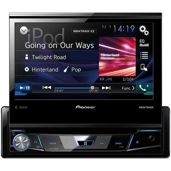 Sistem multimedia auto Pioneer, AVH-X7800BT, 7 inch, 4 x 50 W, Bluetooth