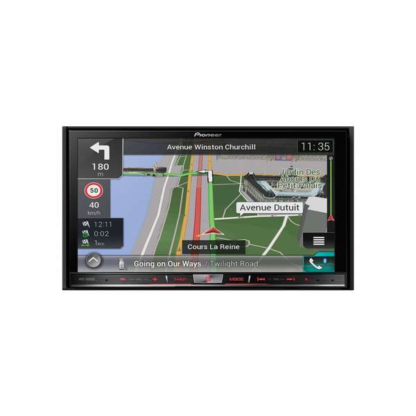Sistem multimedia auto Pioneer, AVIC-F80DAB, 7 inch, 4 x 50 W, Bluetooth