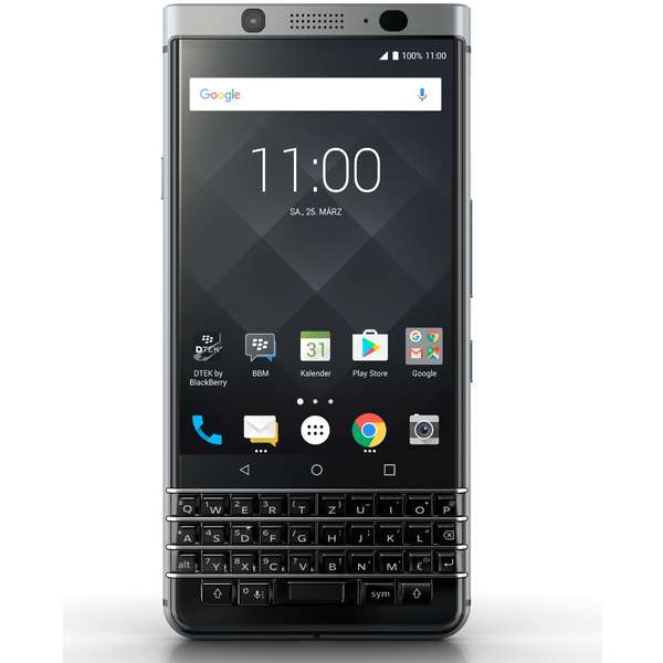 Telefon mobil BlackBerry KEYone, Single SIM, 4.5 inch, 3 GB RAM, 32 GB, Argintiu