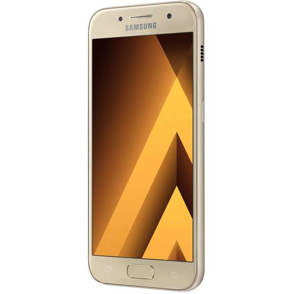 Telefon mobil Samsung A320 Galaxy A3 (2017), 4.7 inch, 2 GB RAM, 16 GB, Auriu