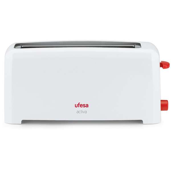 Toaster Ufesa TT7361, 1000 W, 6 nivele prajire, Alb
