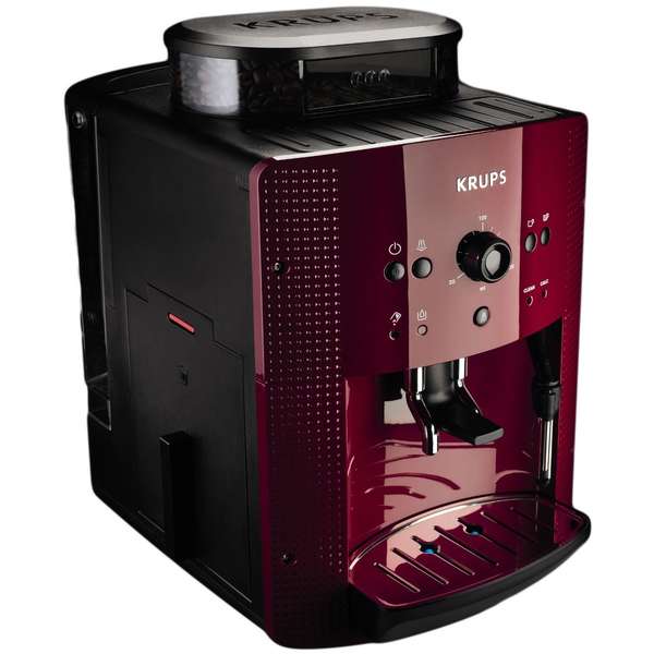 Espressor automat Krups EA8107, 1400 W, 1.7 l, 15 Bar, Rosu