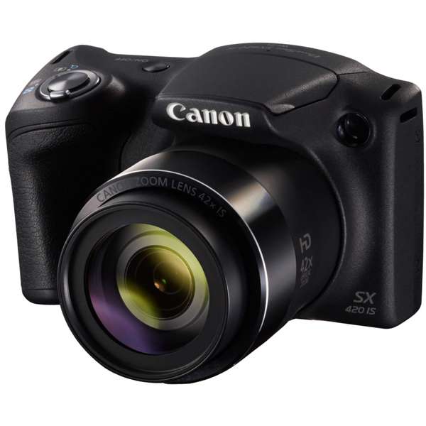 Camera foto Canon PowerShot SX420 IS, 20 MP, Negru