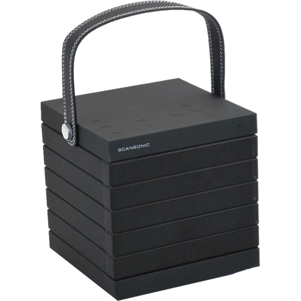 Boxa portabila Scansonic BT300, Bluetooth, Negru