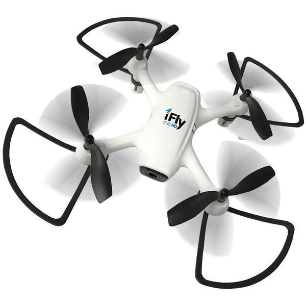 Drona Evolio iFly One HD, Distanta de control 60 - 80 m, Timp de zbor 6 - 8 minute, Alb