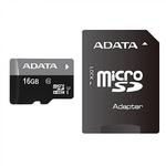 Card de memorie Adata AUSDH16GUICL10-RA1, Micro SDHC, 16 GB, Clasa 10 + Adaptor SD