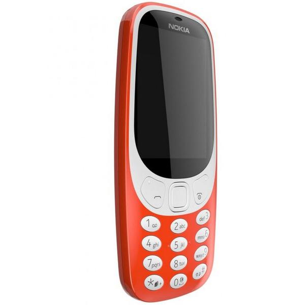 Telefon mobil Nokia 3310, 2.4 inch, Dual SIM, Rosu
