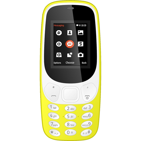 Telefon mobil Nokia 3310, 2.4 inch, Dual SIM, Galben