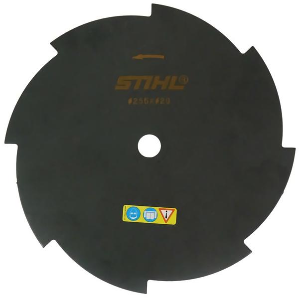 Disc pentru taiat iarba STIHL 255-8, 8 Dinti, Diametru exterior 255 mm, Diametru interior 20 mm