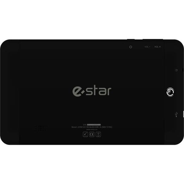 Tableta eSTAR Go! HD, 7 inch, 1 GB RAM, 8 GB, Negru