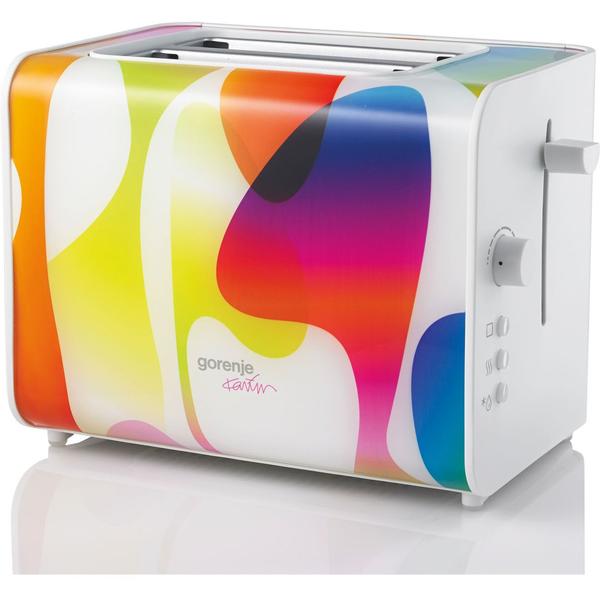Toaster Gorenje T900KARIM, 730 W, 2 felii, Multicolor