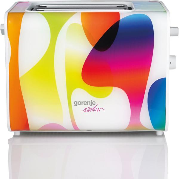 Toaster Gorenje T900KARIM, 730 W, 2 felii, Multicolor