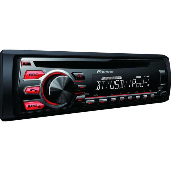 Player auto Pioneer DEH-09BT, 4 x 50 W, CD, USB, AUX, Control iPod/iPhone, Bluetooth