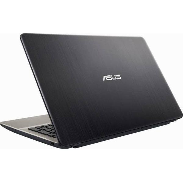 Laptop Asus X541NA-GO008, HD, Procesor Intel Celeron Dual Core N3350 (2M Cache, up to 2.4 GHz), 4GB, 500GB, GMA HD 500, Endless OS, Chocolate Black