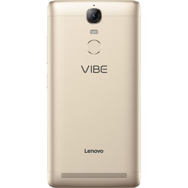 Telefon mobil Lenovo Vibe K5 Note, 5.5 inch, 3 GB RAM, 32 GB, Dual SIM, Auriu