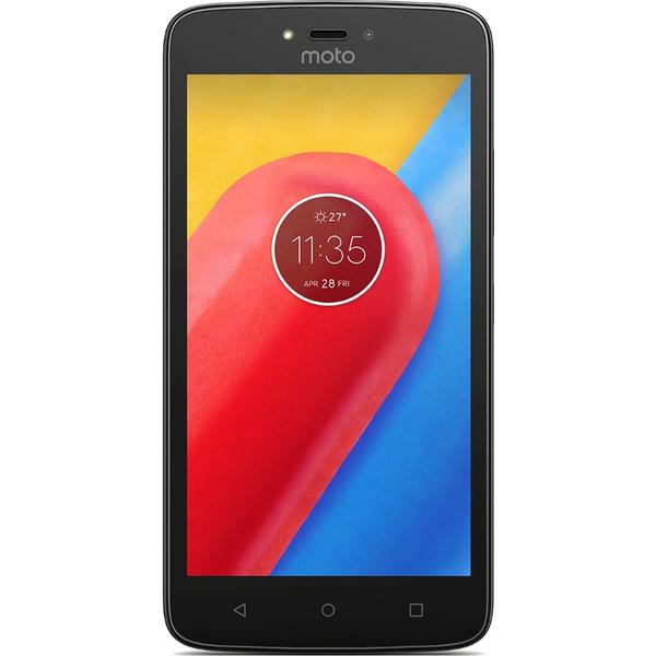 Telefon mobil Motorola Moto C, 5.0 inch, 1 GB RAM, 8 GB, Dual SIM, Negru
