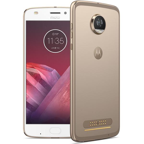Telefon mobil Motorola Moto Z2 Play, 5.5 inch, 4 GB RAM, 64 GB, Dual SIM, Auriu