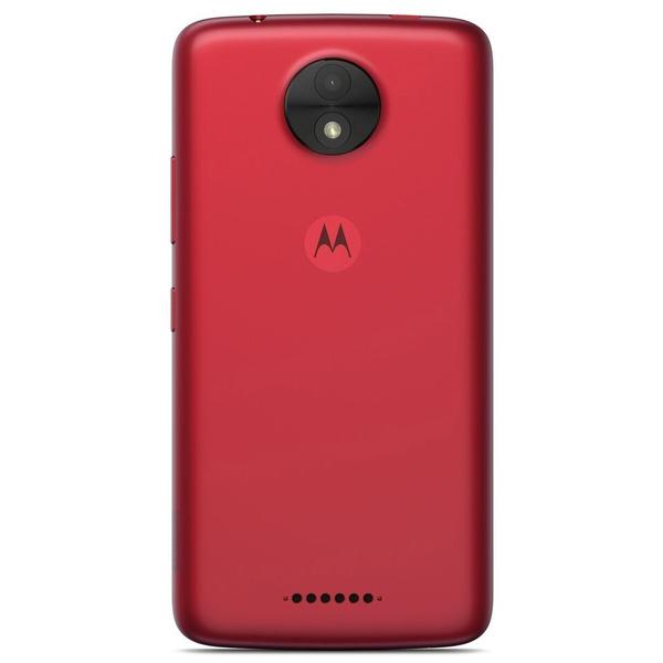 Telefon mobil Motorola Moto C Plus, 5.0 inch, 1 GB RAM, 16 GB, Dual SIM, Rosu