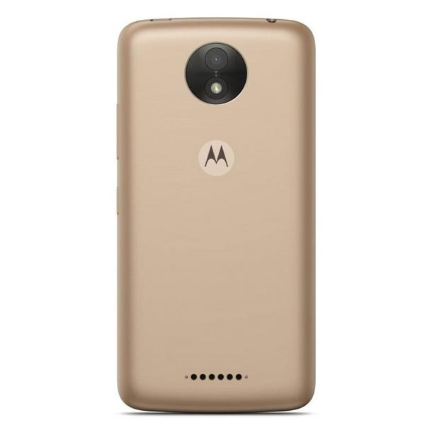 Telefon mobil Motorola Moto C Plus, 5.0 inch, 1 GB RAM, 16 GB, Dual SIM, Auriu