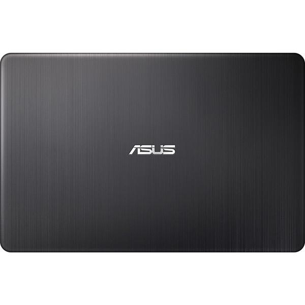 Laptop Asus X541NA, 15.6 inch, HD, Procesor Intel Celeron Dual Core N3350 (2M Cache, up to 2.4 GHz), 4GB, 500GB, GMA HD 500, Endless OS, Chocolate Black, no ODD