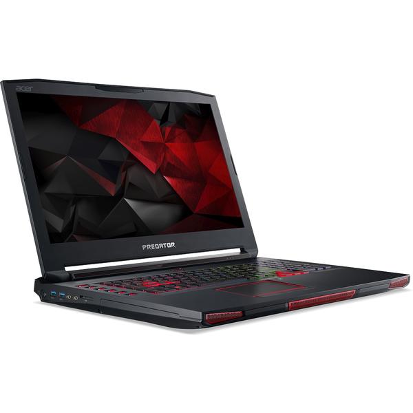Laptop Acer Predator GX-792, Intel Core i7-7820HK, 16 GB, 1 TB + 256 GB SSD, Linux, Negru