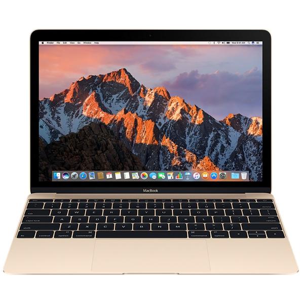 Laptop Apple The New MacBook 12 Retina, Intel Core M3, 8 GB, 256 GB SSD, Mac OS Sierra, Auriu