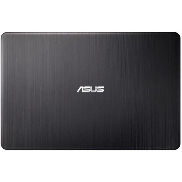 Laptop Asus VivoBook X541UA, Intel Core i5-7200U, 4 GB, 128 GB SSD, Endless OS, Negru / Maro