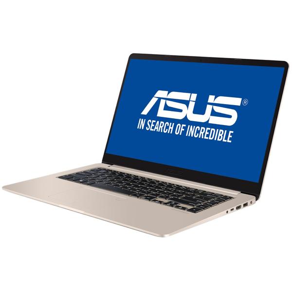 Laptop Asus VivoBook S15 S510UA, Intel Core i5-7200U, 4 GB, 1 TB,  Endless OS, Auriu
