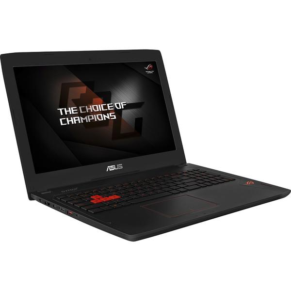 Laptop Asus ROG GL502VM, Intel Core i7-7700HQ, 12 GB, 1 TB + 128 GB SSD, Endless OS, Negru