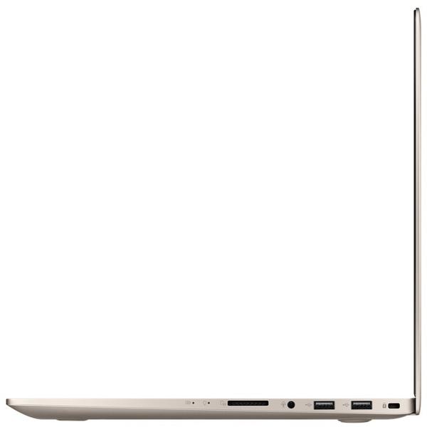 Laptop Asus VivoBook Pro 15 N580VD, Intel Core i7-7700HQ, 8 GB, 500 GB + 128 GB SSD, Endless OS, Auriu