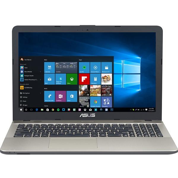 Laptop Asus X541NA, Intel Celeron N3350, 4 GB, 500 GB, Microsoft Windows 10 Home, Negru / Maro