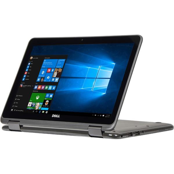 Laptop Dell Inspiron 3168 (seria 3000), Intel Pentium N3710, 4 GB, 128 GB SSD, Microsoft Windows 10 Home, Gri