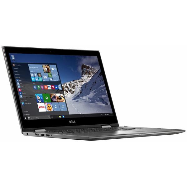 Laptop Dell Inspiron 5378 (seria 5000), Intel Core i7-7500, 16 GB, 512 GB SSD, Microsoft Windows 10 Pro, Gri