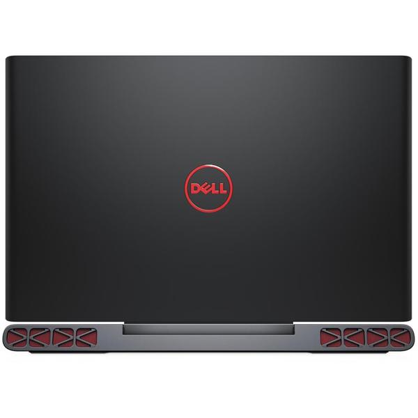 Laptop Dell Inspiron 7567 (seria 7000), Intel Core i5-7300HQ, 8 GB, 1 TB + 8 GB SSH, Linux, Negru