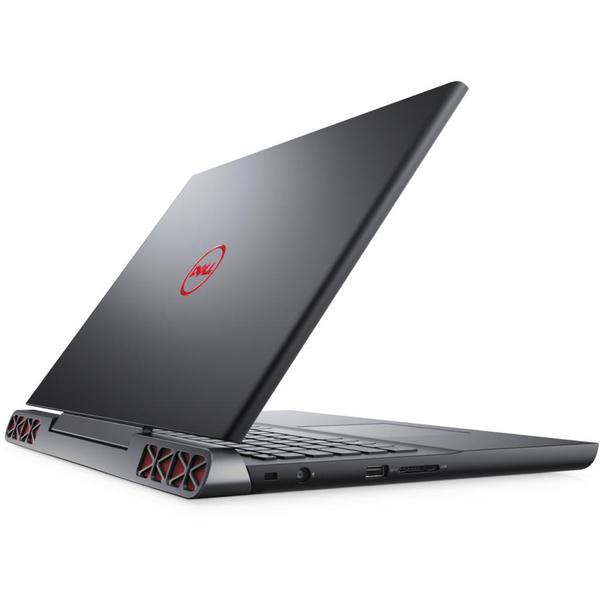 Laptop Dell Inspiron 7567 (seria 7000), Intel Core i5-7300HQ, 8 GB, 256 GB SSD, Linux, Negru