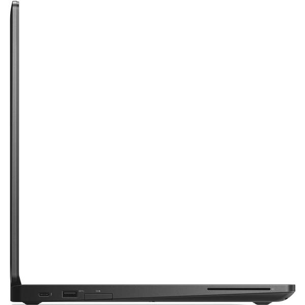Laptop Dell Latitude 5580 (seria 5000), Intel Core i5-7300U, 8 GB, 500 GB, Linux, Negru
