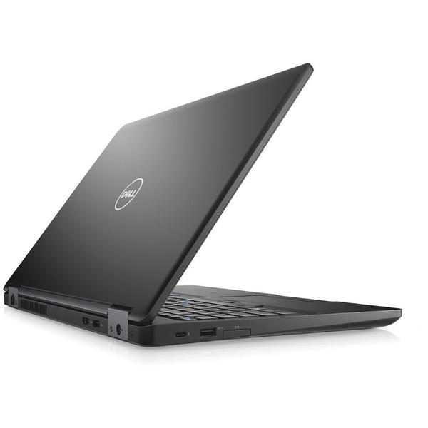 Laptop Dell Latitude 5580 (seria 5000), Intel Core i5-7300U, 16 GB, 512 GB SSD, Microsoft Windows 10 Pro, Negru