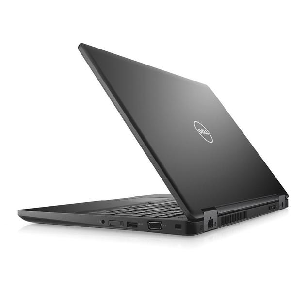 Laptop Dell Latitude 5580 (seria 5000), Intel Core i7-7820HQ, 16 GB, 256 GB SSD, Linux, Negru