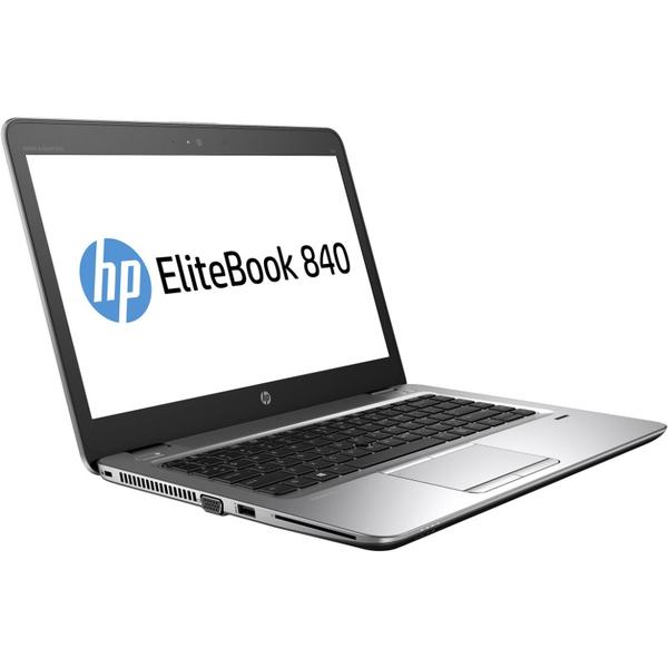 Laptop HP EliteBook 840 G4, Intel Core i7-7500U, 8 GB, 512 GB SSD, Microsoft Windows 10 Pro, Argintiu