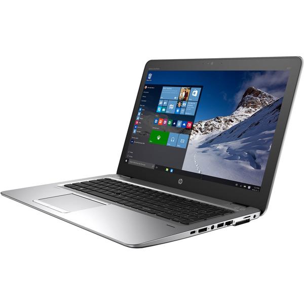 Laptop HP EliteBook 850 G4, Intel Core i5-7300U, 8 GB, 256 GB SSD, Microsoft Windows 10 Pro, Argintiu