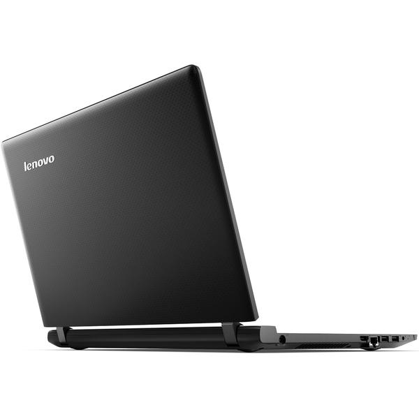 Laptop Lenovo IdeaPad 100 BD, HD, Intel Core i3-5005U, 4 GB, 1 TB, Free DOS, Negru