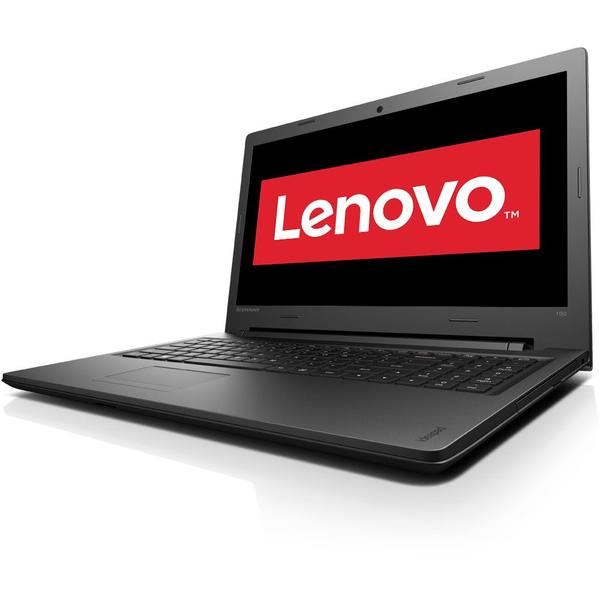 Laptop Lenovo IdeaPad 100 BD, HD, Intel Core i5-4288U, 4 GB, 1 TB, Free DOS, Negru