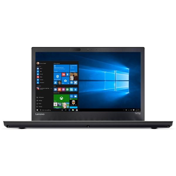 Laptop Lenovo ThinkPad T470p, Intel Core i7-7820HQ, 16 GB, 512 GB SSD, Microsoft Windows 10 Pro, Negru