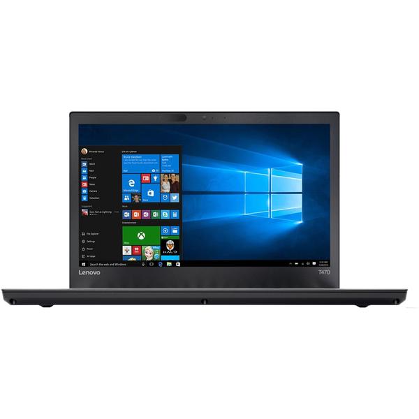 Laptop Lenovo ThinkPad T470s, Intel Core i7-7500U, 24 GB, 512 GB SSD, Microsoft Windows 10 Pro, Negru