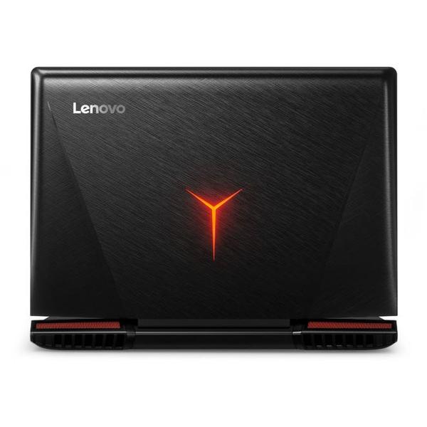 Laptop Lenovo Legion Y920 IKB, Intel Core i7-7700HQ, 16 GB, 1 TB + 512 GB SSD, Microsoft Windows 10 Home, Negru