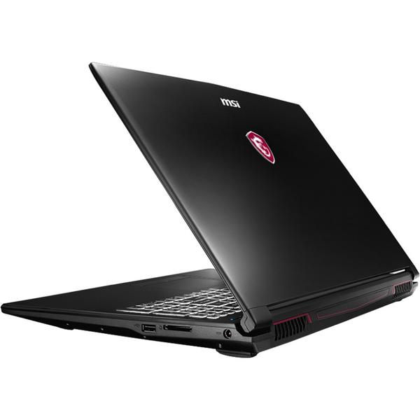 Laptop MSI GL62M 7REX, FHD, Intel Core i7-7700HQ, 8 GB, 1 TB + 128 GB SSD, Microsoft Windows 10 Home, Negru
