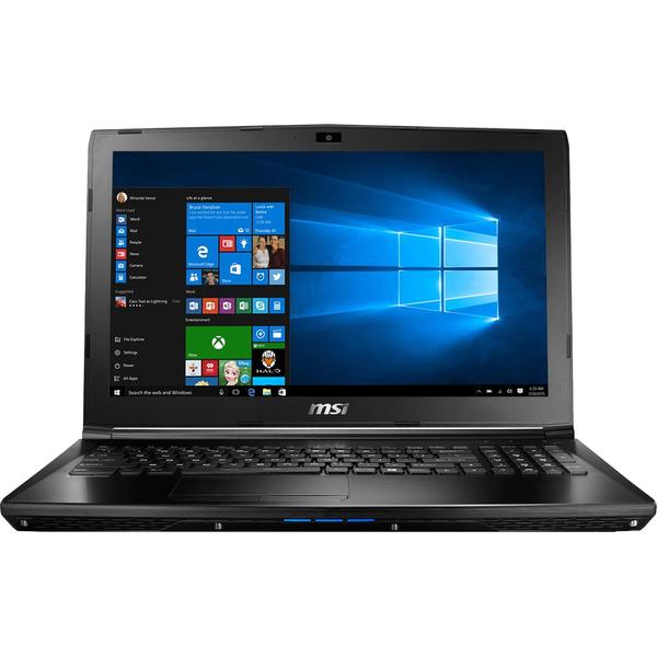 Laptop MSI GL62VR 7RFX, Intel Core i7-7700HQ, 8 GB, 1 TB + 256 GB SSD, Microsoft Windows 10 Home, Negru
