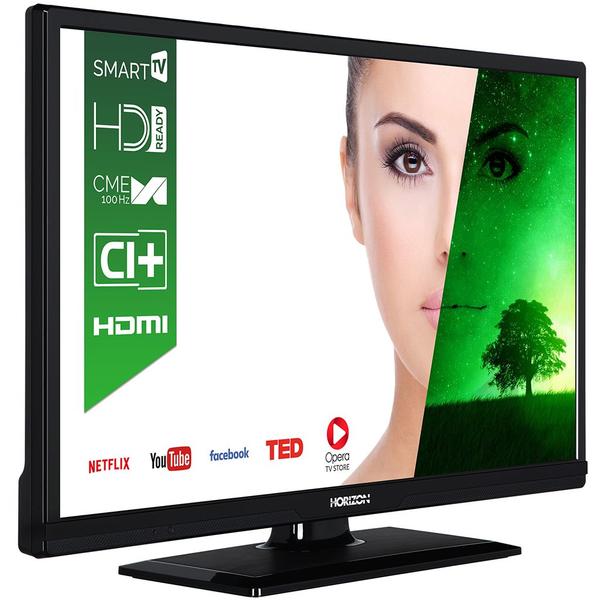 Televizor Horizon 24HL7110H, Smart TV, 61 cm, HD Ready, Negru